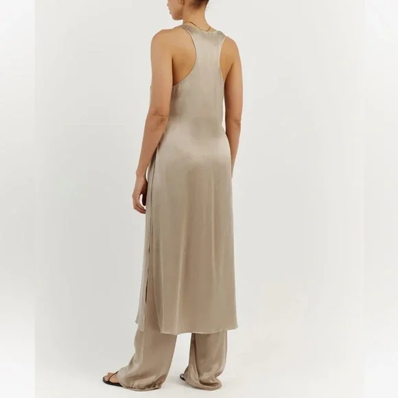 DISSH HARVEY STONE SILK TUNIC TOP size 2 NWT - Picture 3 of 8